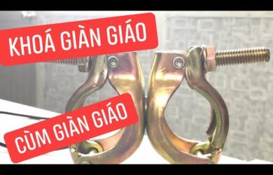 Khoá giàn giáo - Cùm giàn giáo xoay và tĩnh 0932087886 #shorts