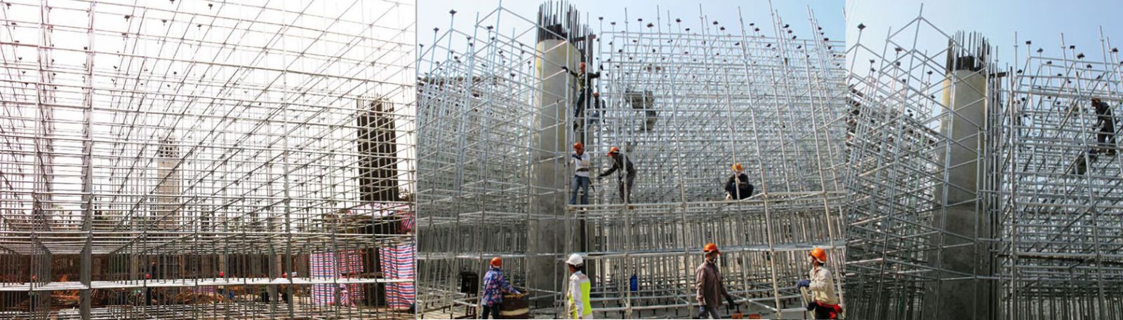 biện pháp thi công giàn giáo nêm