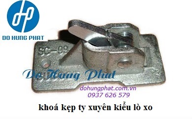 Bản kẹp ván khuôn kiểu lò xo