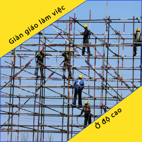 Giàn giáo làm việc ở độ cao