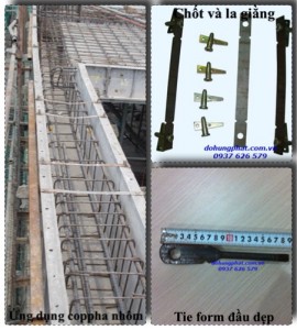 Cốp pha nhôm và phụ kiện